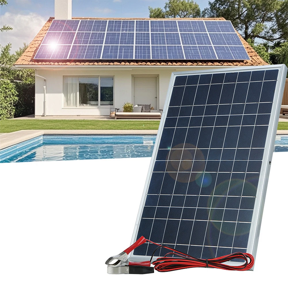 30W 12V Solar Panel Kit Polycr - Renewable Energy Solutions reseña y precio