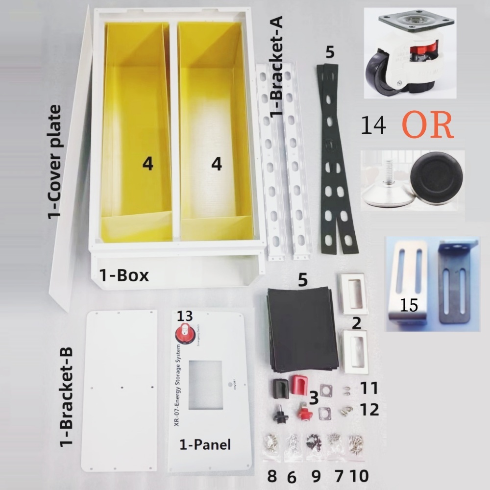 XR07-48V280AH PowerBox LiFePO4 - Renewable Energy Kits reseña y precio
