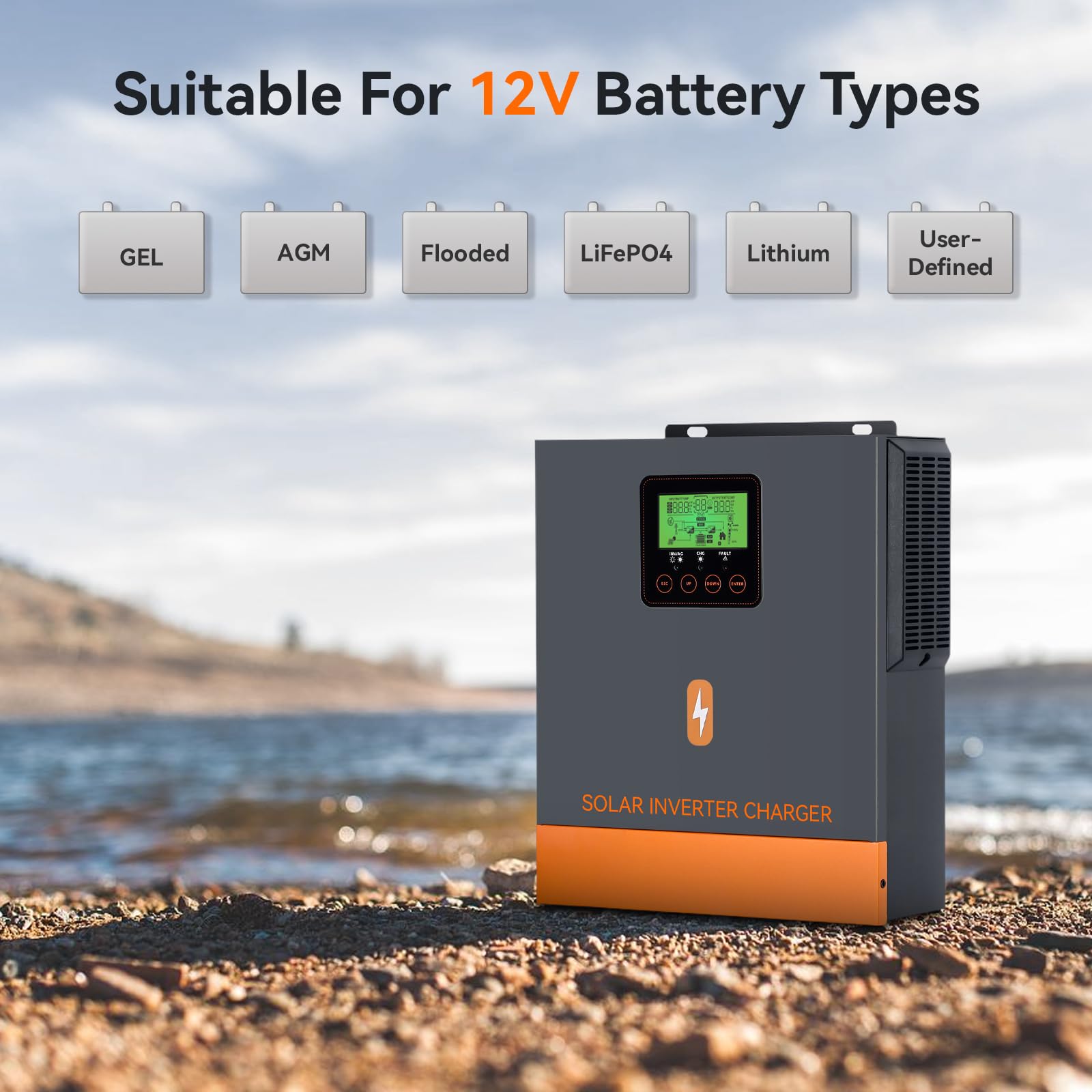 Clearance Sale 1KW Hybrid Sola - Mppt Charge Controller reseña y precio