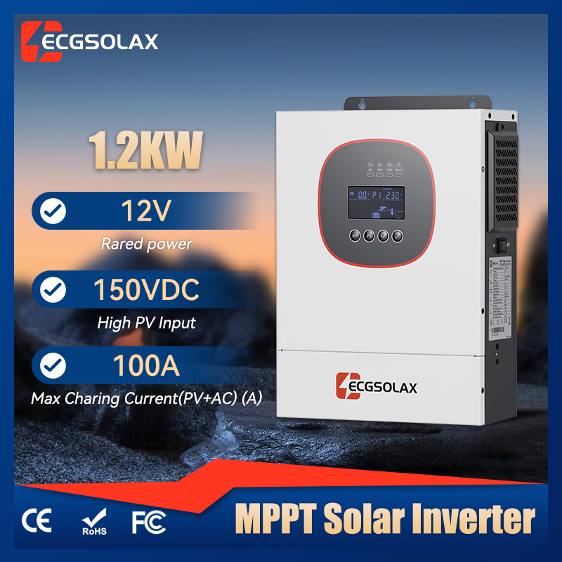 ECGSOLAX 1.2KW Solar Hybrid in - Mppt Charge Controller reseña y precio