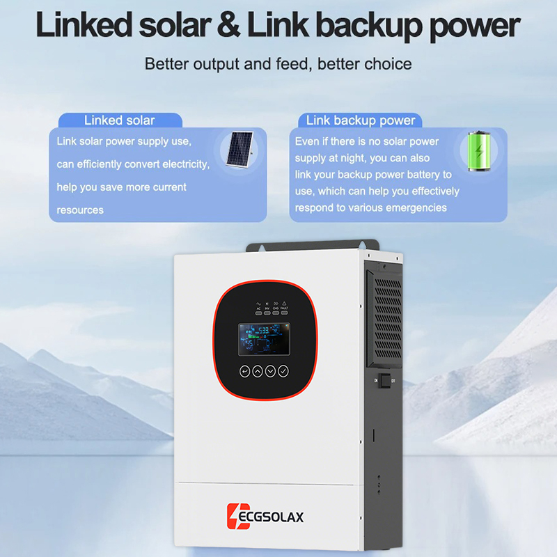 ECGSOLAX 1.2KW Solar Hybrid in - Mppt Charge Controller reseña y precio