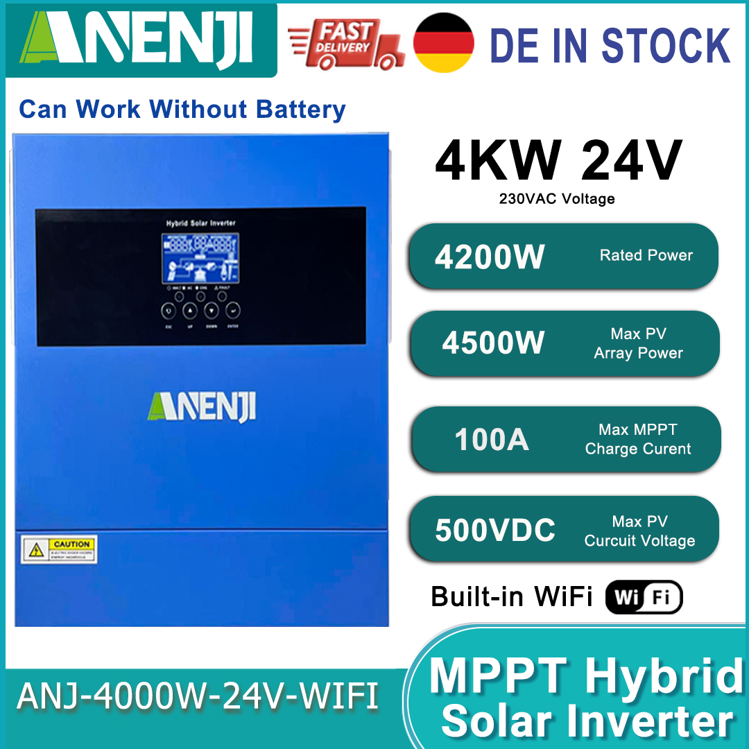 11KW 6.2KW 5KW 4KW 2KW Hybrid  - Mppt Charge Controller reseña y precio