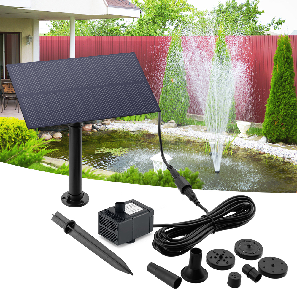 5W 5V Water Fountain Garden De - Renewable Energy Kits reseña y precio
