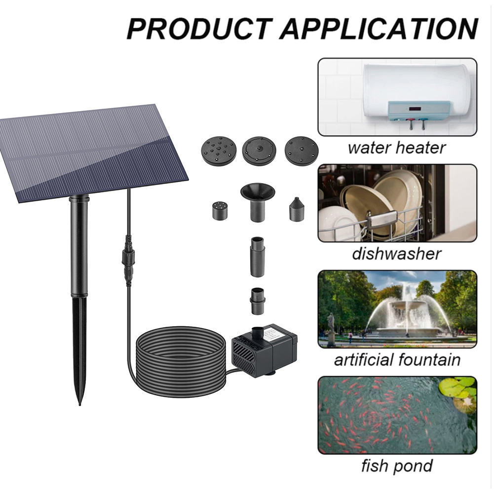 5W 5V Water Fountain Garden De - Renewable Energy Kits reseña y precio