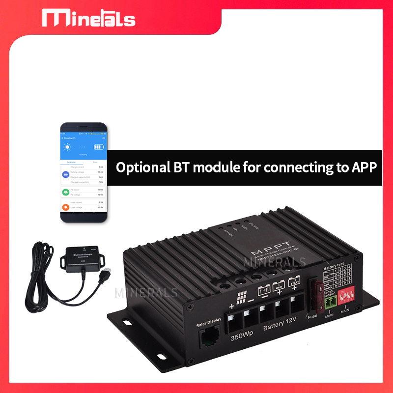MPPT5012 12V/24V12A Smart Sola - Mppt Charge Controller reseña y precio