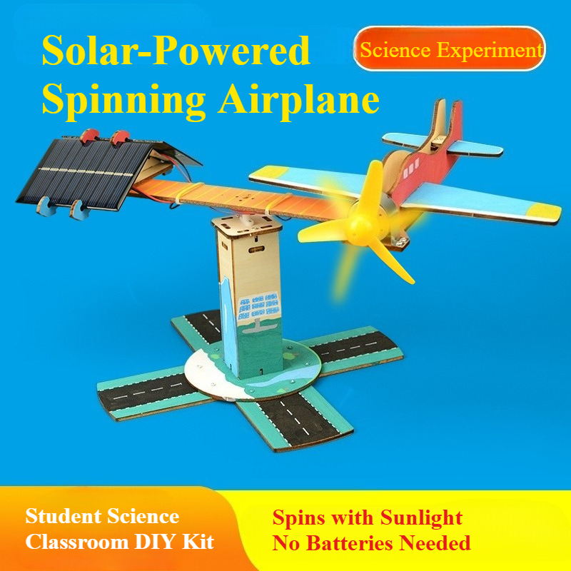 DIY Spinning Airplane Kit Sola - Renewable Energy Kits reseña y precio