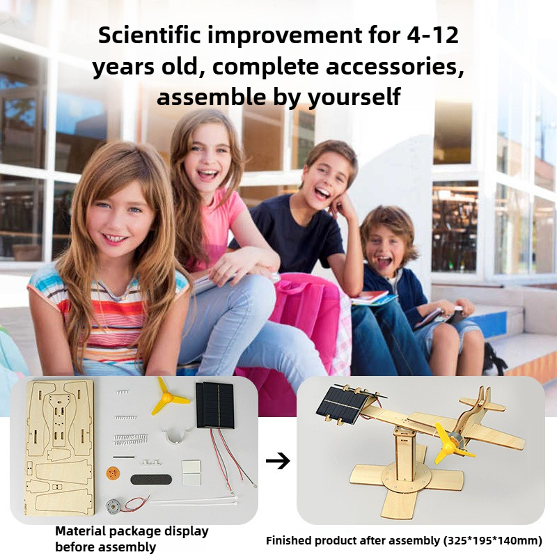 DIY Spinning Airplane Kit Sola - Renewable Energy Kits reseña y precio