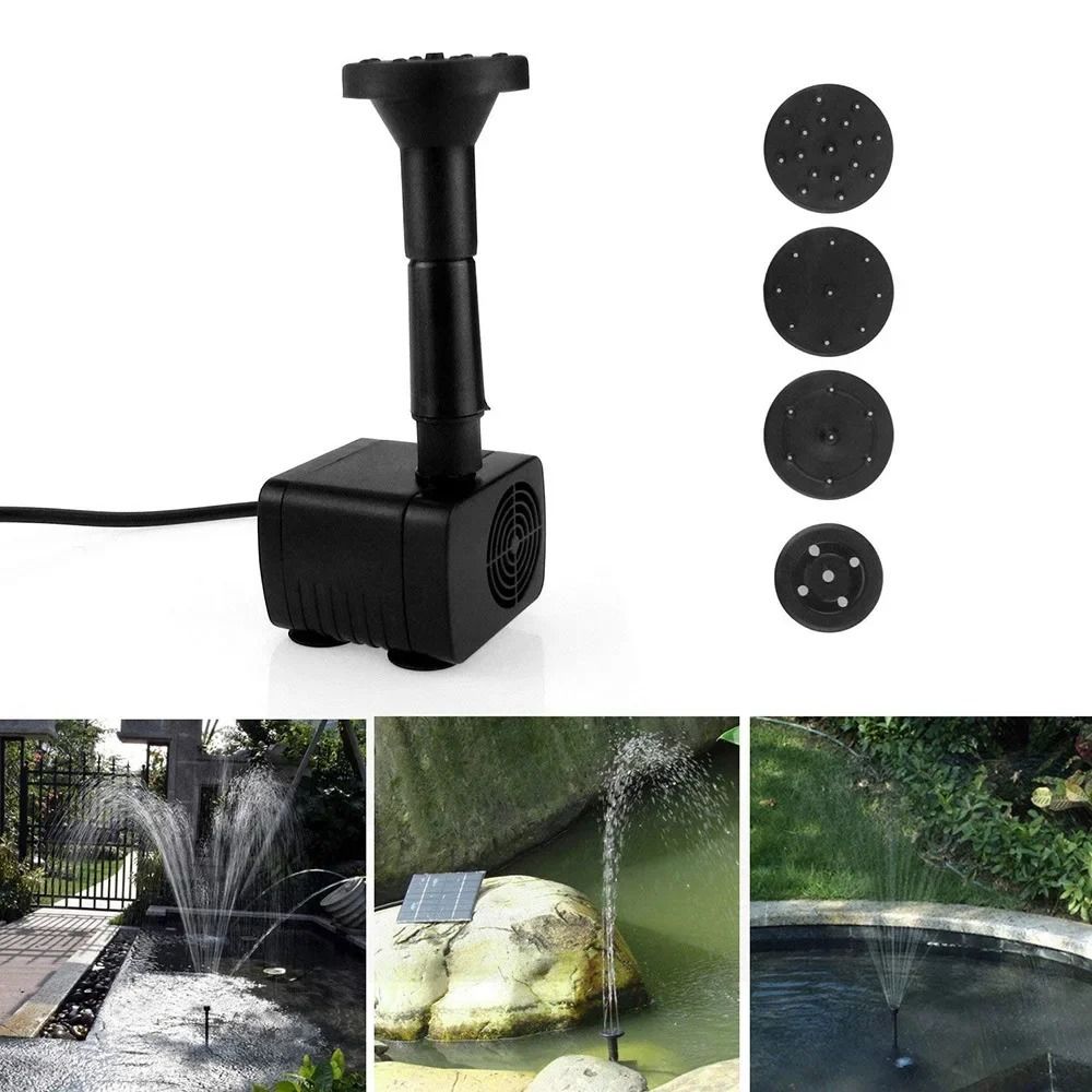 1.4W Mini Solar Fountain Pump  - Renewable Energy Kits reseña y precio
