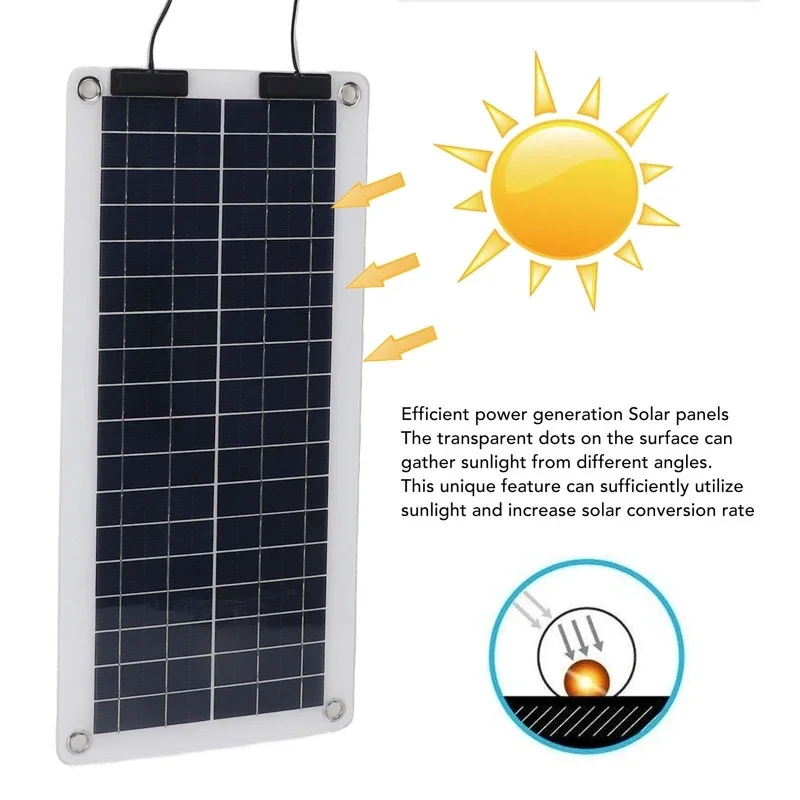 100W Solar Panel Charger Water - Renewable Energy Kits reseña y precio