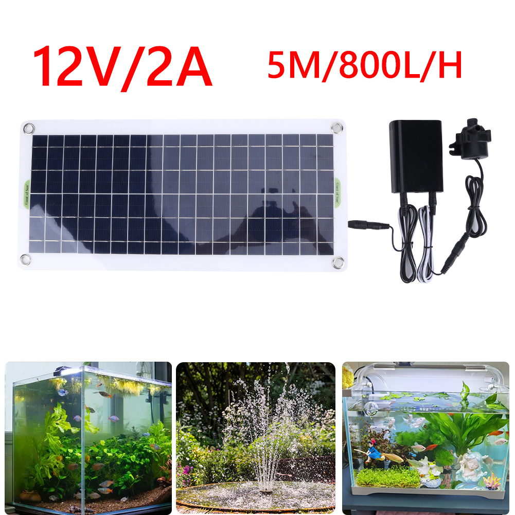 18V 30W Fountain Panel Pump Ga - Renewable Energy Kits reseña y precio