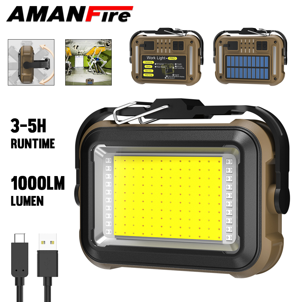Amanfire TZD-03 Work Light 100 - Renewable Energy Kits reseña y precio