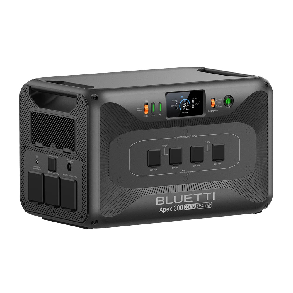 【RENEW 】BLUETTI Apex 300 2764W - Renewable Energy Solutions reseña y precio