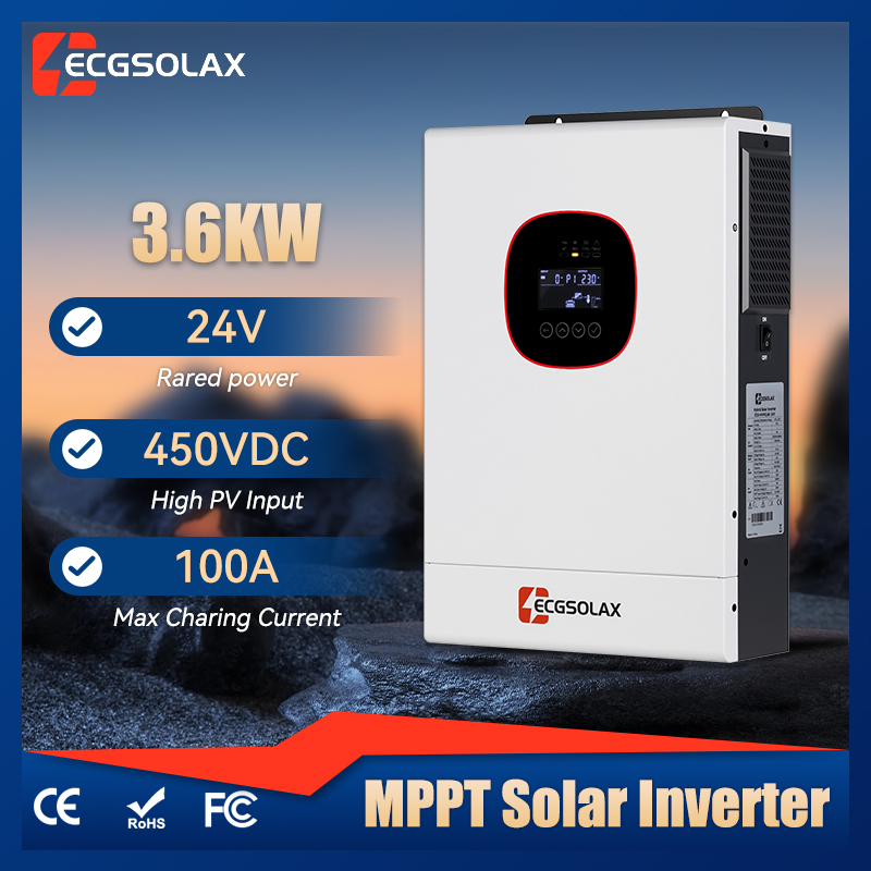 ECGSOLAX 3.6KW Hybrid Solar In - Mppt Charge Controller reseña y precio