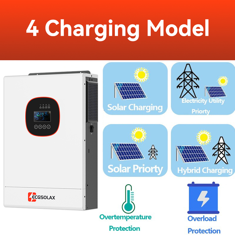 ECGSOLAX 3.6KW Hybrid Solar In - Mppt Charge Controller reseña y precio