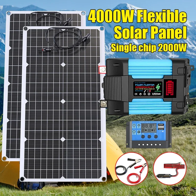 4000W Solar Panel Kit 12V To 1 - Renewable Energy Kits reseña y precio