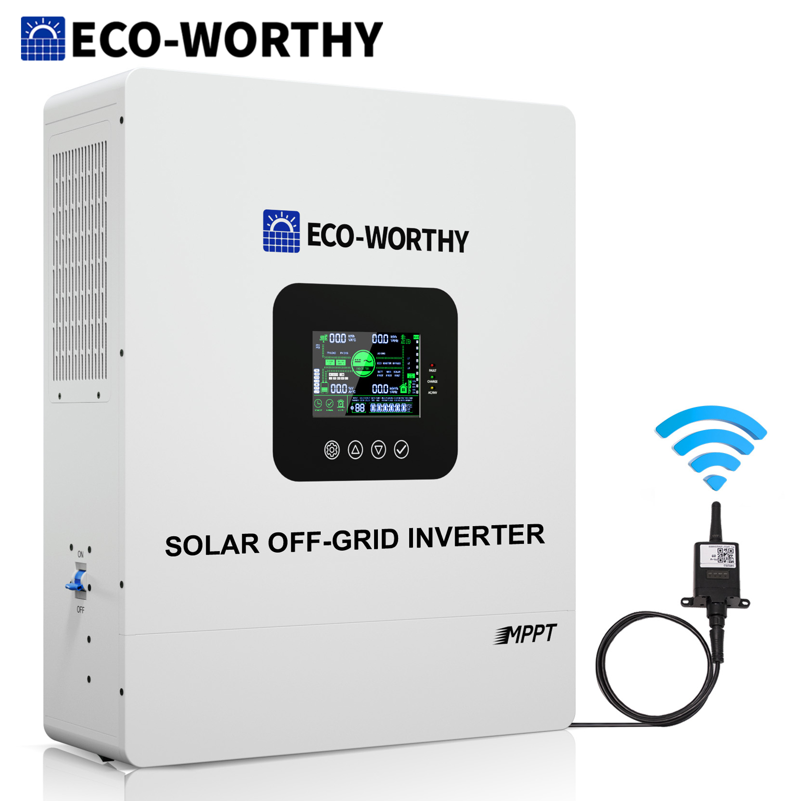 ECO-WORTHY UL1741 5000W 48V So - Mppt Charge Controller reseña y precio